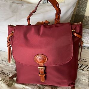 Dooney and Bourke nylon flap backpack